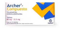 [MATHIA81214] TELMIS.HID.ARCHER COMPUESTO 80/12.5MG.14TAB.