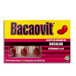 [MNBACAO30P] BACAOVIT BACALAO C/30PERLAS