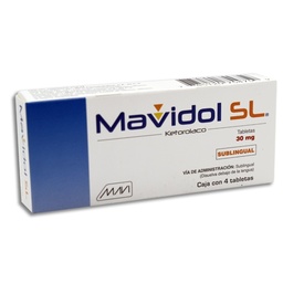 [MVKTRMSL4TA] MAVIDOL SL 30MG.4TAB.