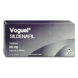 [MASILV1004T] SILDENAFIL VOGUEL 100MG.C/4TAB.