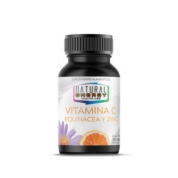 [NNVITCEZ60C] VITAM.C NATURAL E.EQ+ZINC 60CAP.