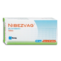 [NOBEZNIB30T] BEZAFIBRATO NIBEZVAG 200MG.C/30T.