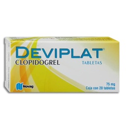 [NOCLODEV28T] CLOPIDOGREL DEVIPLAT 75MG.C/28T.