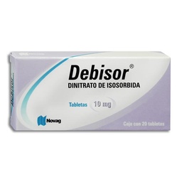[NODINDEB10] ISOSORBIDA DEBISOR 10MG.C/20T.