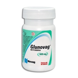 [NOMETGLU500] METFORMINA GLUNOVAG 500MG.C/60TAB.
