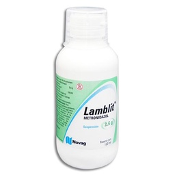[NOMETL25120] METRONIDAZOL LAMBLIT 125MG.SUSP.C/120ML.