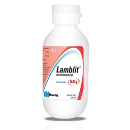 [NOMETLAM120] METRONIDAZOL LAMBLIT 250MG.SUSP.C/120ML.