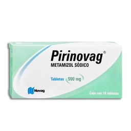 [NOMETPIR500] METAMIZOL PIRINOVAG 500MG.C/10TAB.