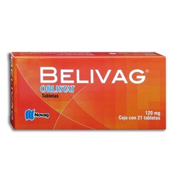 [NOORLBEL21T] ORLISTAT BELIVAG 120MG.C/21TAB.