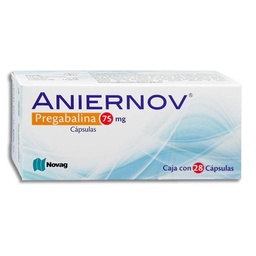 [NOPREANI28C] PREGABALINA ANIERNOV 75MG.28CAP.