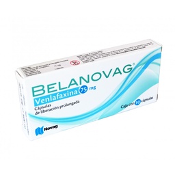 [NOVENBEL10C] VENLAFAXINA BELANOVAG 75MG.10CAP.