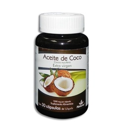 [NTACECOC30C] ACEITE DE COCO NATUREX 30CAP.
