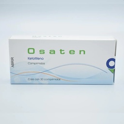 [OFKETOSA30C] KETOTIFENO OSATEN 1MG.30TAB.