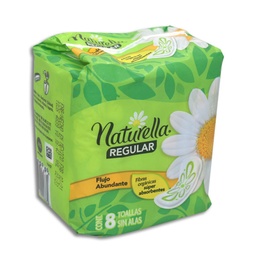 [PETOANFM8TO] TOALLA NATURELLA REGULAR S/ALAS 8T