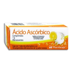 [PHACA1GR10T] AC.ASCORBICO PHARMACAPS 1GR.EFERV.10TAB.