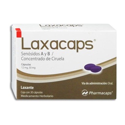 [PHLAXACC30] LAXACAPS C/30 PERLAS