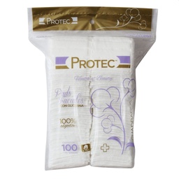[VMALMFPC10P] PADS FACIAL PROTEC CUADRADO 100PZA.