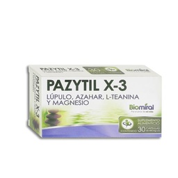 [QBSUPPAZ30C] SUP.NAT.PAZYTIL X-3 30CAP.