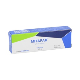 [QPNITMIT500] NITAZOXANIDA MITAFAR 500MG.C/6TAB.