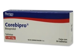 [QUBISCOR30T] BISOPROLOL PERRIGO 2.5MG.30TAB.