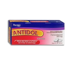 [QUPARANT500] PARACETAMOL ANTIDOL/PERRIGO 500MG.C/20TAB.