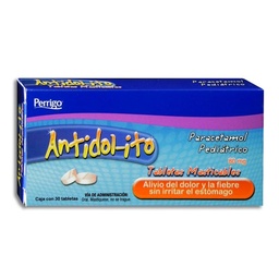 [QUPARANT80M] PARACETAMOL ANTIDOLITO 80MG.MAST.C/30TAB.