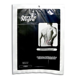 [QUPARCHENE] PARCHE NEGRO 12.5X18.5MC.C/1PZA.