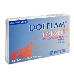 [RADICDOL100] DOLFLAM 100MG.RETARTD C/20 GRAGEAS 