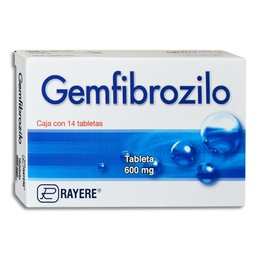 [RAGEMRAY600] GEMFIBROZILO RAYPID RAYERE 600MG.C/14TAB.