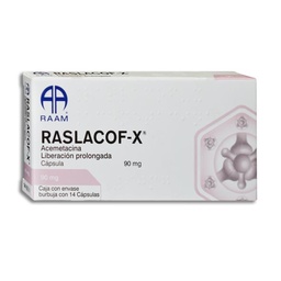[RMACER9014C] RASLACOF 90MG.14CAP.