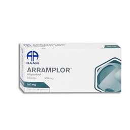 [RMALOARR20T] ALOPURINOL ARRAMPLOR 300MG.C/20TAB.