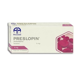 [RMAMLPRE10T] PRESLOPIN 5MG.C/10TAB.