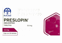 [RMAMLPRE30T] PRESLOPIN 5MG.30TAB.