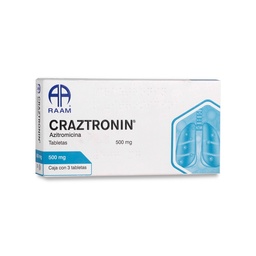 [RMAZICRA3TA] CRASTRONIN 500MG.C/3TAB.