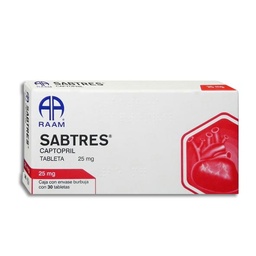 [RMCAPRIL25] SABTRES 25MG.30TAB.