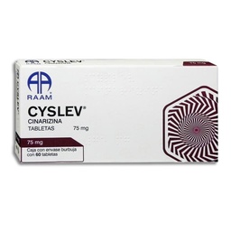 [RMCINCYS60T] CYSLEV 75MG.C/60TAB.