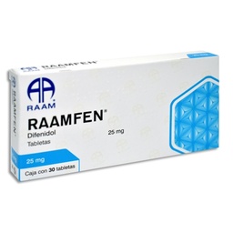 [RMDIFRAA30T] RAAMFEN 25MG.C/30TAB.
