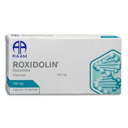 [RMDOXROX10C] ROXIDOLIN 100MG.C/10CAP.