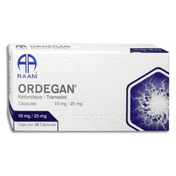 [RMKTRORD30T] ORDEGAN 10/25MG.30TAB.