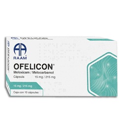 [RMMMEOFE10C] OFELICON 15/215MG.10CAP.