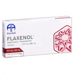 [RMNAPFLA20T] FLAXENOL 275/300MG. 20TAB.