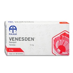 [RMRAMVEN5MG] VENESDEN 5MG.C/16 TABS.