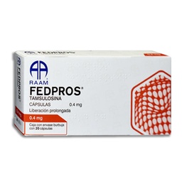 [RMTAMFED20C] FEDPROS 0.4MG.C/20CAP.