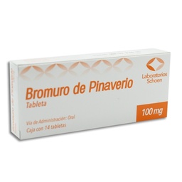 [SCBPISCH14C] BROM.PINAVERIO SCHOEN 100MG.14TAB.