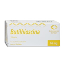 [SCBUTSHO10T] BUTILHIOSCINA SCHOEN 10MG.10TAB.