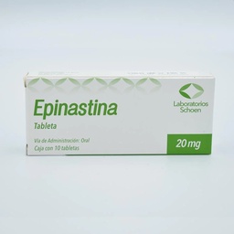 [SCEPIS2010T] EPINASTINA SHOEN 20MG.10TAB