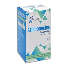 [SEAZISER15M] AZITROMICINA SERRAL SUSP.15ML.