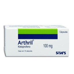 [SOKETART100] KETOPROFENO ARTHRIL 100MG.C/15C.