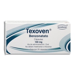 [TEBENTEX20C] TEXOVEN 100MG.20CAP.