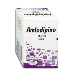 [ULAMLOG530G] AMLODIPINO ULTRA 5MG.30TAB.